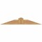 Ekena Millwork Portland Smooth Timber Gable Bracket, Western Red Cedar, 48"W x 8"H x 5 1/2"D x 5 1/2"F, 4/12 Pitch GBW048X08X0606POR00SWR - alternate 1